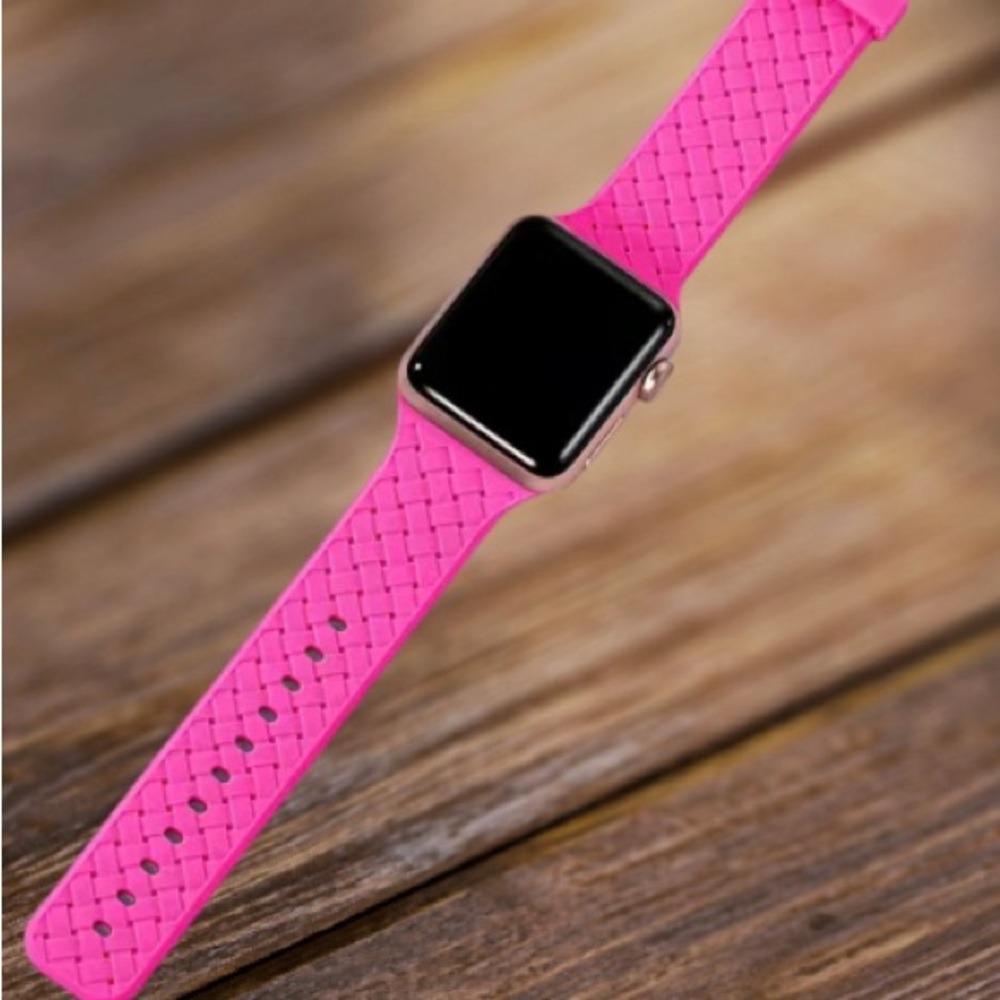 Pink Apple watch band